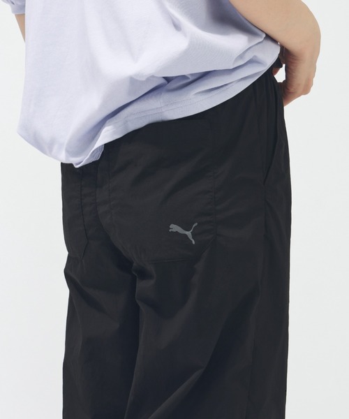 PUMA(プーマ)の「プーマ PUMA SUMMER ウーブン ワイドパンツ(その他パンツ・レディース・ベージュ/カーキ/ブラック・S/M/L/XL)」の9枚目の写真