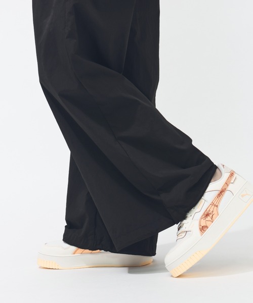PUMA(プーマ)の「プーマ PUMA SUMMER ウーブン ワイドパンツ(その他パンツ・レディース・ベージュ/カーキ/ブラック・S/M/L/XL)」の10枚目の写真
