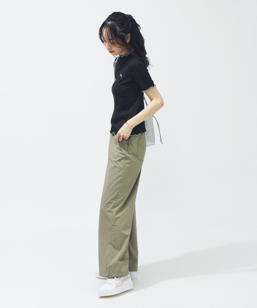 PUMA(プーマ)の「プーマ PUMA SUMMER ウーブン ワイドパンツ(その他パンツ・レディース・ベージュ/カーキ/ブラック・S/M/L/XL)」の20枚目の写真