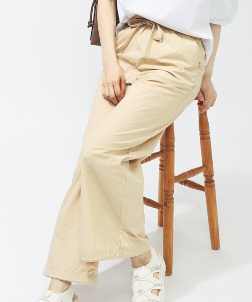 PUMA(プーマ)の「プーマ PUMA SUMMER ウーブン ワイドパンツ(その他パンツ・レディース・ベージュ/カーキ/ブラック・S/M/L/XL)」の18枚目の写真