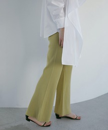 RIB KNIT PANTS