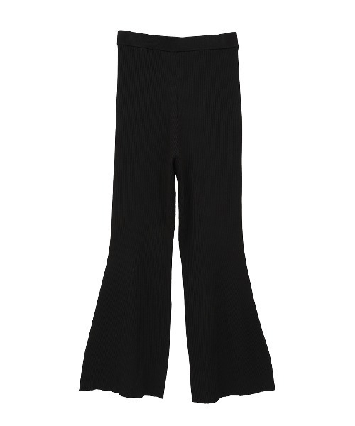 MANOF（マノフ）の「RIB KNIT PANTS（その他パンツ・レディース・ブラック/ライム・S/M）」の10枚目の写真