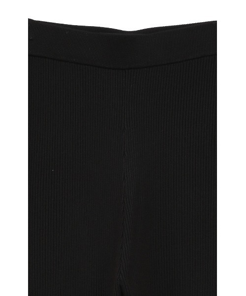 MANOF（マノフ）の「RIB KNIT PANTS（その他パンツ・レディース・ブラック/ライム・S/M）」の3枚目の写真
