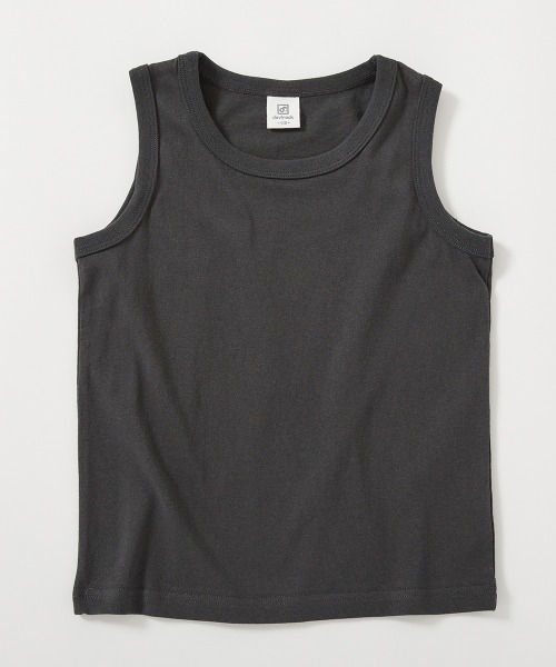 devirock（デビロック）の「綿100％ デビラボ プリントタンクトップ（タンクトップ・キッズ・ブラック系1/グレー系1/ブラック系3/グリーン系2/ブルー系1/オレンジ系1/グレー系2/グリーン系1/ブラック系2/ブルー系2・80ｃｍ/90cm/100cm/110cm/120cm/130cm/140cm/150cm/160cm）」の15枚目の写真