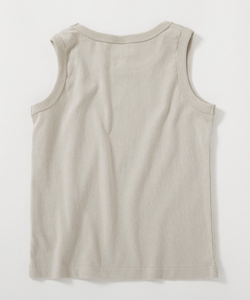 devirock（デビロック）の「綿100％ デビラボ プリントタンクトップ（タンクトップ・キッズ・ブラック系1/グレー系1/ブラック系3/グリーン系2/ブルー系1/オレンジ系1/グレー系2/グリーン系1/ブラック系2/ブルー系2・80ｃｍ/90cm/100cm/110cm/120cm/130cm/140cm/150cm/160cm）」の16枚目の写真