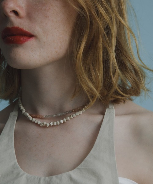 URBAN RESEARCH（アーバンリサーチ）の「decor『デコール』　Riverstone Necklace（ネックレス・レディース・ナチュラル・-）」の7枚目の写真