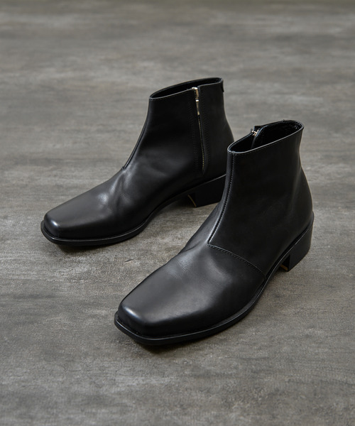 PADRONE（パドローネ）の「PADRONE パドローネ / BL SQUARE SIDE ZIP
