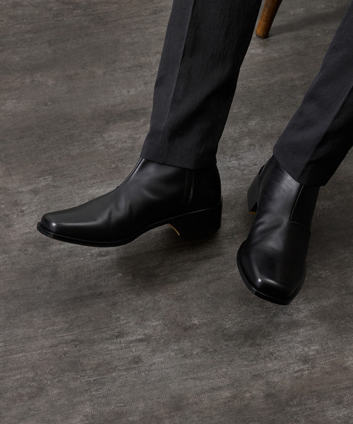 PADRONE（パドローネ）の「PADRONE パドローネ / BL SQUARE SIDE ZIP