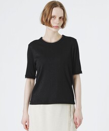 ラメリブTシャツ