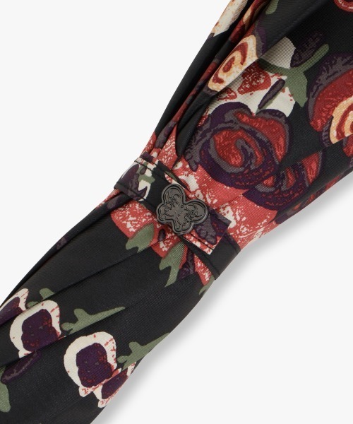 ANNA SUI（アナスイ）の「花柄プリント雨傘(長傘)（長傘・レディース・ブラック・FREE）」の2枚目の写真