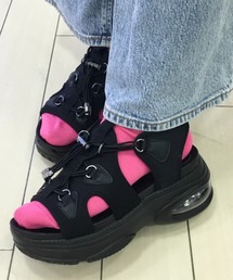 HEAL ME | heal me ヒールミー ボリュームソールバンジーコードサンダル 厚底 スポーツサンダル 225300(サンダル)