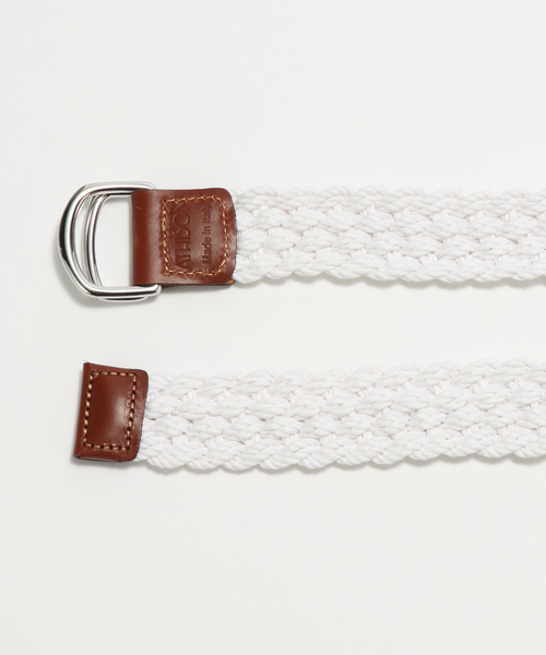 FRAMeWORK(フレームワーク)の「ATHISON cotton ring ベルト(ベルト・レディース・ホワイト・FREE)」の3枚目の写真