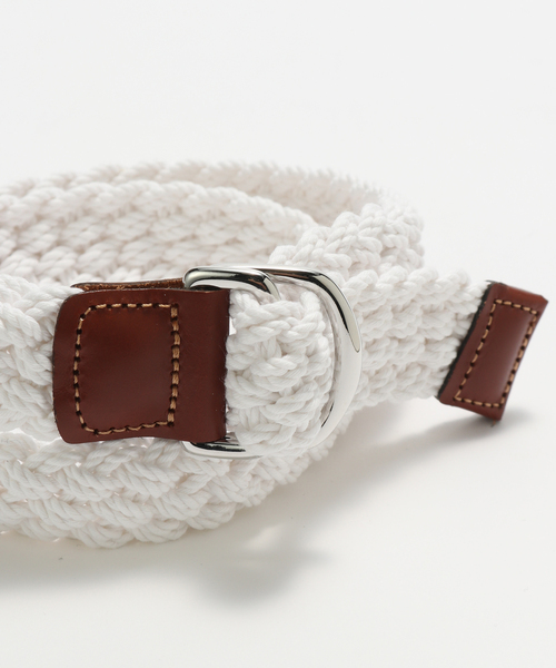 FRAMeWORK(フレームワーク)の「ATHISON cotton ring ベルト(ベルト・レディース・ホワイト・FREE)」の5枚目の写真