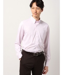 最高シャツ ワイシャツ 長袖 ノンアイロンジャージー ボタンダウンカラー FIT ドレスシャツ