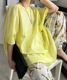 deux amour（ドゥーザムール）の「キーネックモモンガチュニック（チュニック・レディース）」