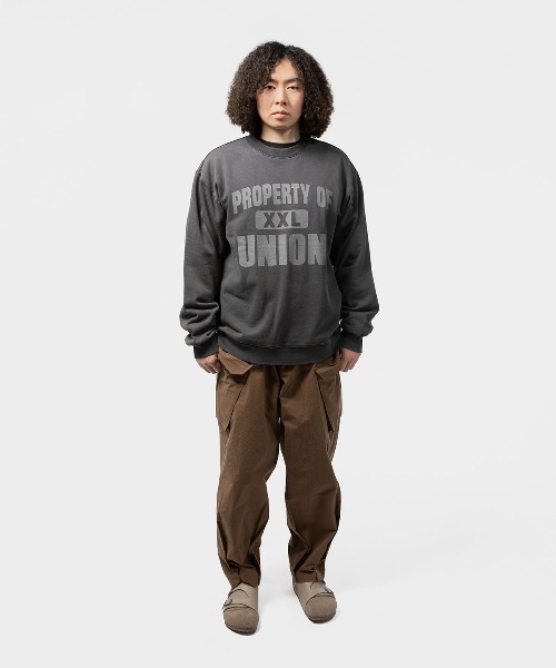 UNION（UNION TOKYO）（ユニオン）の「UNION TOKYO XXL CREW ユニオン トーキョー スウェット（スウェット・メンズ・ネイビー/ブラック・LARGE/X-LARGE）」の5枚目の写真