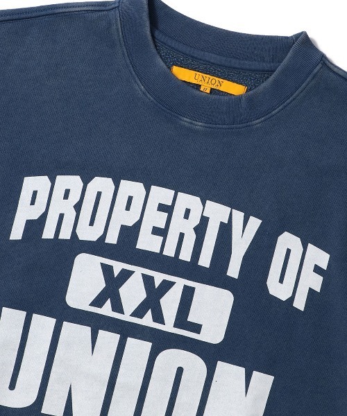 UNION（UNION TOKYO）（ユニオン）の「UNION TOKYO XXL CREW ユニオン トーキョー スウェット（スウェット・メンズ・ネイビー/ブラック・LARGE/X-LARGE）」の6枚目の写真