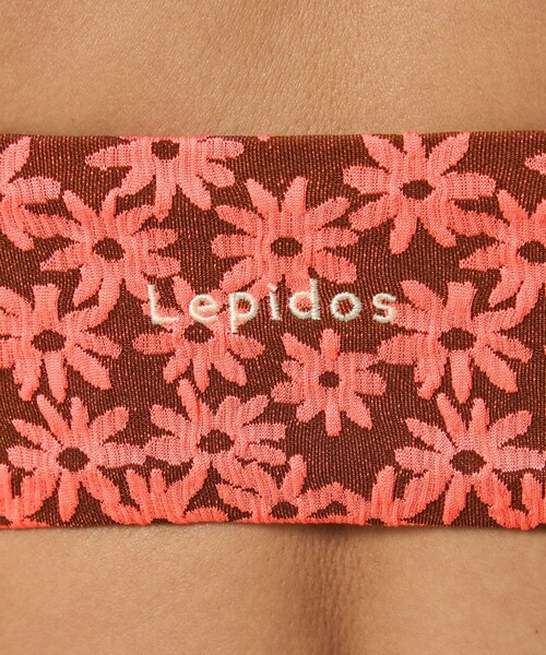 Lepidos＞ジャガードフラワー トップ（水着）｜Lepidos
