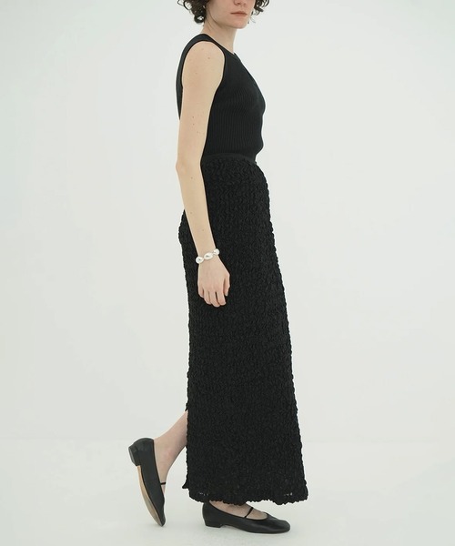 CLANE SHIRRING STRAIGHT SKIRT 3色 CLANE SHIRRING STRAIGHT SKIRT 3色
