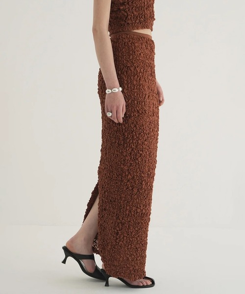 セール】SHIRRING STRAIGHT SKIRT（スカート）｜CLANE（クラネ