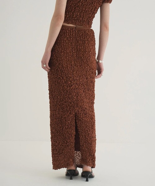 セール】SHIRRING STRAIGHT SKIRT（スカート）｜CLANE（クラネ