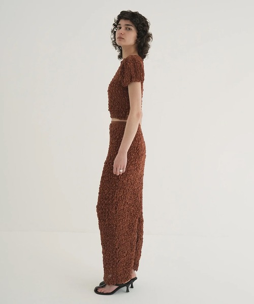 SHIRRING STRAIGHT SKIRT（スカート）｜CLANE（クラネ）の