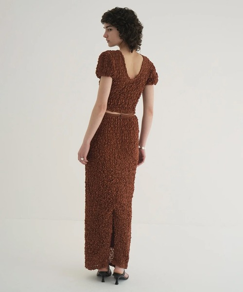 スカート CLANE SHIRRING STRAIGHT SKIRT セール】SHIRRING STRAIGHT SKIRT（スカート）｜CLANE（クラネ