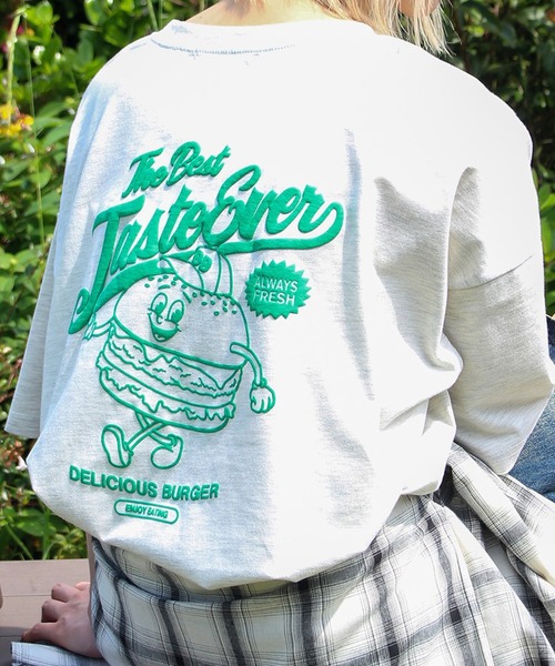 セール】ハンバーガーボーイビッグTシャツ（Tシャツ/カットソー