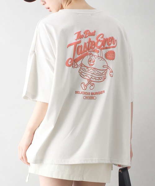 セール】ハンバーガーボーイビッグTシャツ（Tシャツ/カットソー