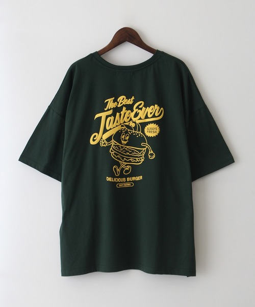 セール】ハンバーガーボーイビッグTシャツ（Tシャツ/カットソー