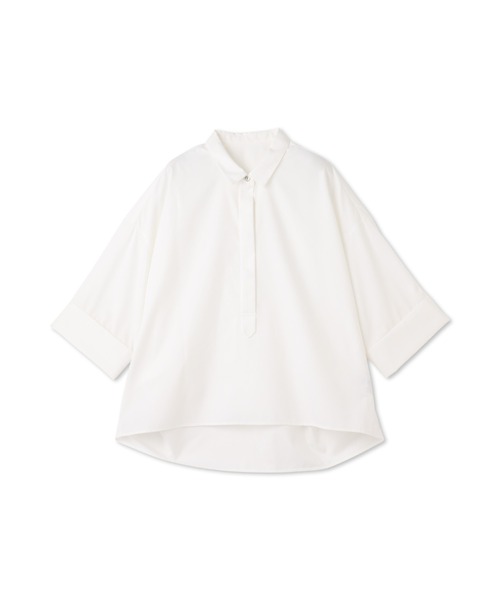 LAUTREAMONT（ロートレアモン）の「シワ軽減オックスフォードブラウス≪洗濯機で洗える≫（シャツ/ブラウス・レディース・グリーン/イエロー/ホワイト/ライトブルー・9号）」の12枚目の写真