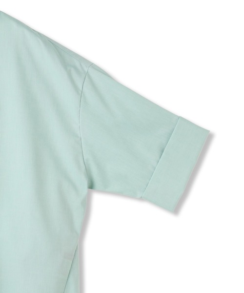 LAUTREAMONT（ロートレアモン）の「シワ軽減オックスフォードブラウス≪洗濯機で洗える≫（シャツ/ブラウス・レディース・グリーン/イエロー/ホワイト/ライトブルー・9号）」の7枚目の写真