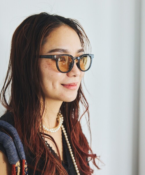 FREAK'S STORE（フリークスストア）の「OLA VISTA CLEAR 2025 UVカット ファッション用グラス（サングラス・メンズ・ブラウン/ブラック・ONE SIZE）」の16枚目の写真