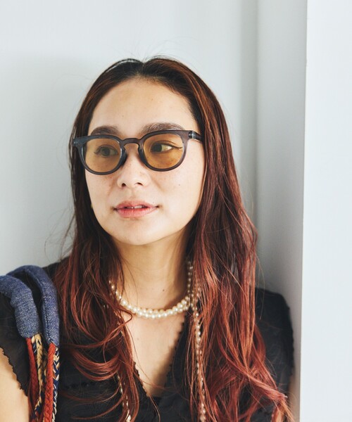 FREAK'S STORE（フリークスストア）の「OLA VISTA CLEAR 2025 UVカット ファッション用グラス（サングラス・メンズ・ブラウン/ブラック・ONE SIZE）」の14枚目の写真
