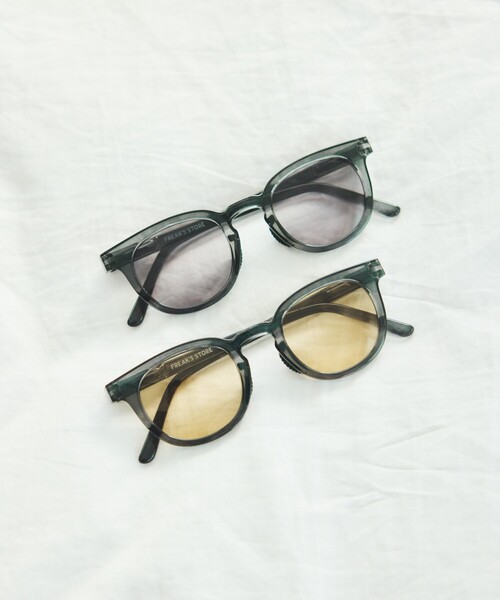 FREAK'S STORE（フリークスストア）の「OLA VISTA CLEAR 2025 UVカット ファッション用グラス（サングラス・メンズ・ブラウン/ブラック・ONE SIZE）」の10枚目の写真