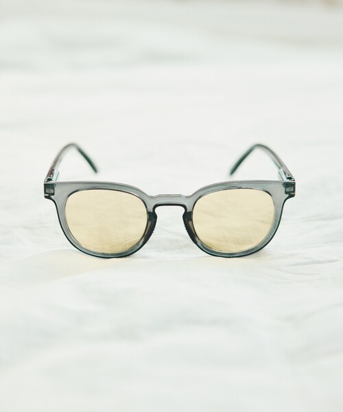 FREAK'S STORE（フリークスストア）の「OLA VISTA CLEAR 2025 UVカット ファッション用グラス（サングラス・メンズ・ブラウン/ブラック・ONE SIZE）」の8枚目の写真