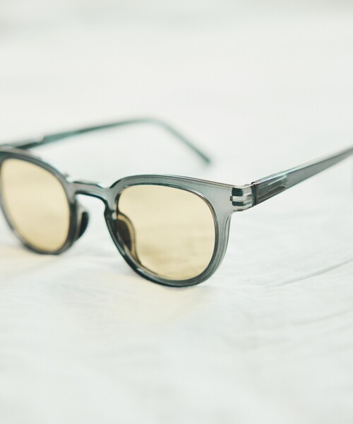FREAK'S STORE（フリークスストア）の「OLA VISTA CLEAR 2025 UVカット ファッション用グラス（サングラス・メンズ・ブラウン/ブラック・ONE SIZE）」の3枚目の写真