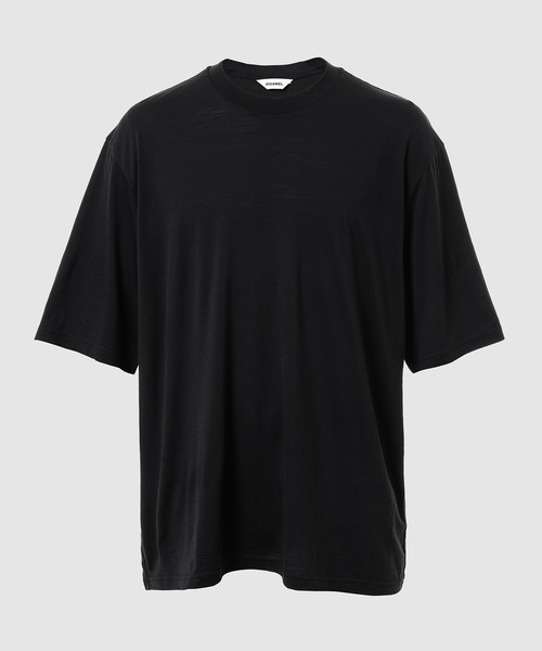 DIGAWEL(ディガウェル)の「Merino Wool T-shirt/Midsommar(Tシャツ/カットソー・メンズ・ネイビー/ブラック/ブラック系その他・2)」の3枚目の写真