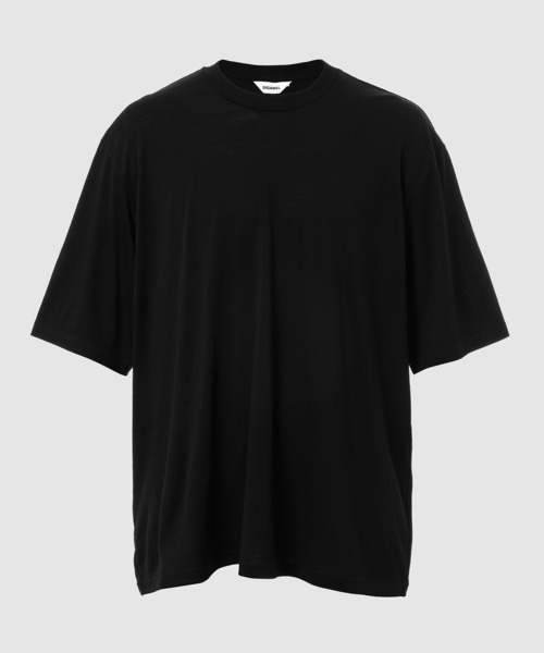 DIGAWEL(ディガウェル)の「Merino Wool T-shirt/Midsommar(Tシャツ/カットソー・メンズ・ネイビー/ブラック/ブラック系その他・2)」の2枚目の写真