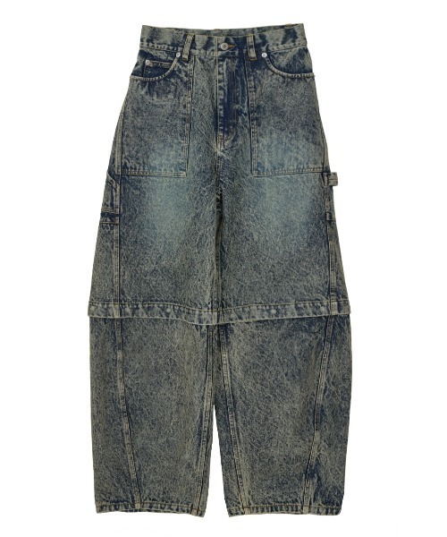 パンツ ameri vintage MEDI 2WAY REMOVE DENIM MEDI 2WAY REMOVE DENIM PANTS