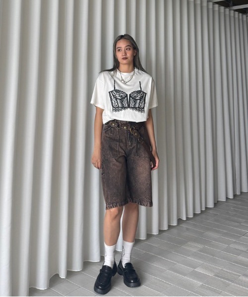 パンツ Ameri MEDI 2WAY REMOVE DENIM PANTS MEDI 2WAY REMOVE DENIM PANTS