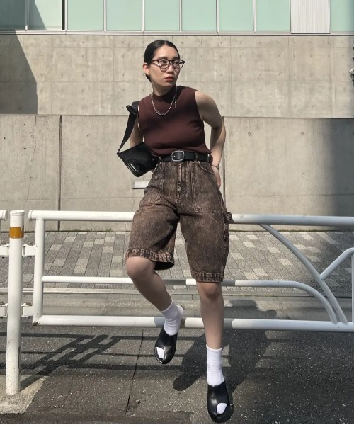 パンツ AMERI MEDI 2WAY REMOVE DENIM PANTS MEDI 2WAY REMOVE DENIM PANTS（デニムパンツ）｜Ameri（アメリ