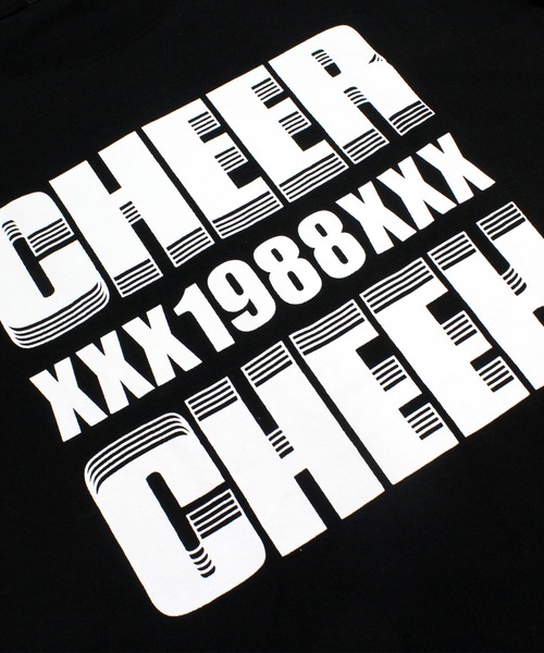 CHEER（チアー）の「反転ロゴプリントBIGTEE（Tシャツ/カットソー・レディース・ホワイト/ブラック・S/M/L）」の5枚目の写真
