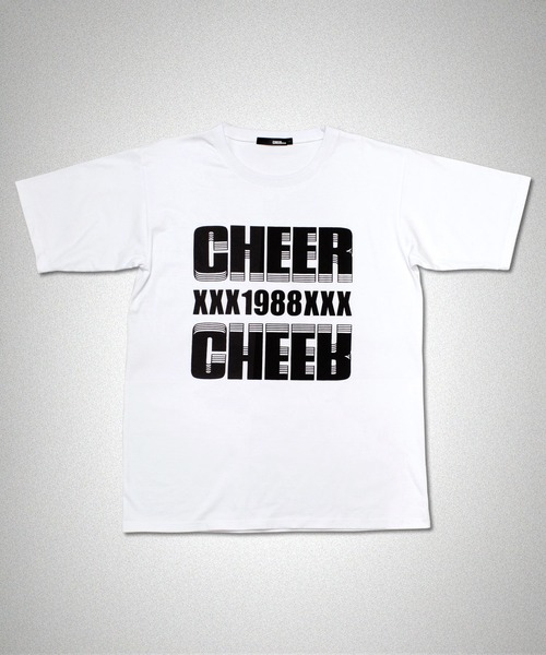 CHEER（チアー）の「反転ロゴプリントBIGTEE（Tシャツ/カットソー・レディース・ホワイト/ブラック・S/M/L）」の8枚目の写真