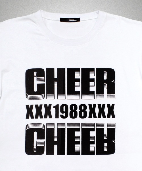 CHEER（チアー）の「反転ロゴプリントBIGTEE（Tシャツ/カットソー・レディース・ホワイト/ブラック・S/M/L）」の9枚目の写真