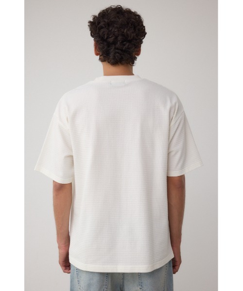 AZUL by moussy(アズールバイマウジー)の「サーフェイスチェンジミルスペックTシャツ(Tシャツ/カットソー・メンズ・オフホワイト/ライトブラック/ブロンズ・LARGE/MEDIUM)」の9枚目の写真