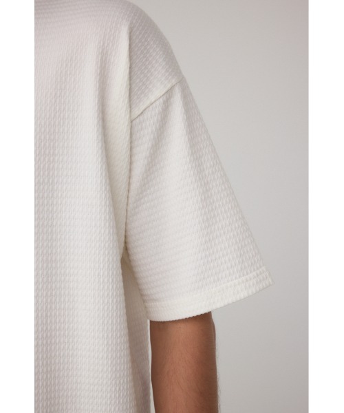 AZUL by moussy(アズールバイマウジー)の「サーフェイスチェンジミルスペックTシャツ(Tシャツ/カットソー・メンズ・オフホワイト/ライトブラック/ブロンズ・LARGE/MEDIUM)」の11枚目の写真