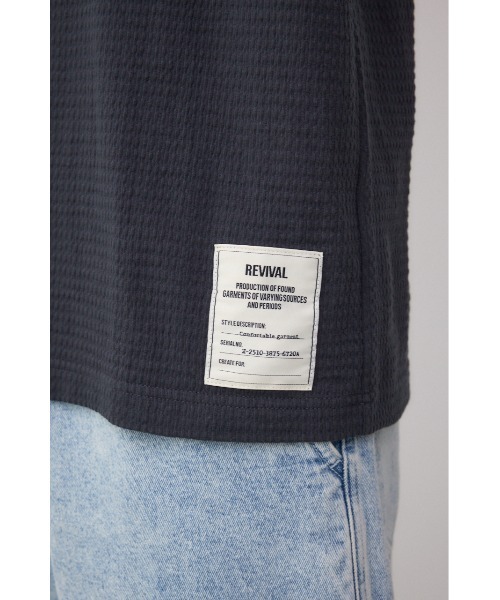 AZUL by moussy(アズールバイマウジー)の「サーフェイスチェンジミルスペックTシャツ(Tシャツ/カットソー・メンズ・オフホワイト/ライトブラック/ブロンズ・LARGE/MEDIUM)」の22枚目の写真