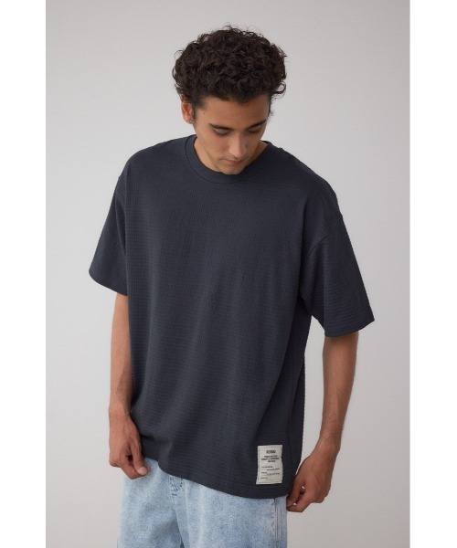 AZUL by moussy(アズールバイマウジー)の「サーフェイスチェンジミルスペックTシャツ(Tシャツ/カットソー・メンズ・オフホワイト/ライトブラック/ブロンズ・LARGE/MEDIUM)」の15枚目の写真