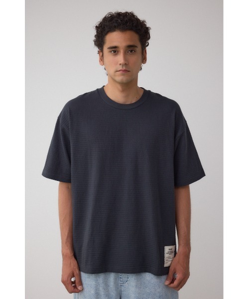 AZUL by moussy(アズールバイマウジー)の「サーフェイスチェンジミルスペックTシャツ(Tシャツ/カットソー・メンズ・オフホワイト/ライトブラック/ブロンズ・LARGE/MEDIUM)」の17枚目の写真